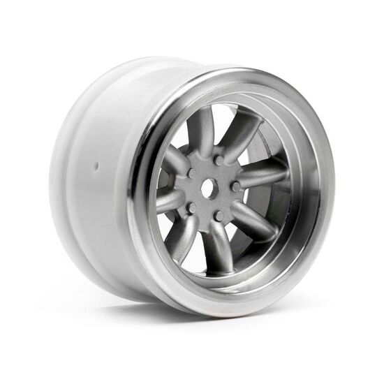 FELGEN VINTAGE 8 SPOKE 31mm - MAT CHROME - 6mm OFFSET, 2 image