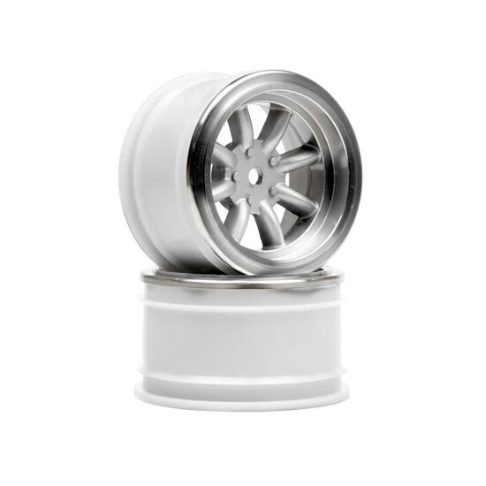 FELGEN VINTAGE 8 SPOKE 31mm - MAT CHROME - 6mm OFFSET, 3 image