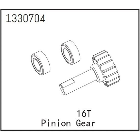 Pinion Gear 16T - BronX