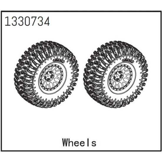 Pre-mounted Tires (2) - BronX