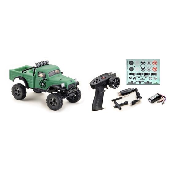 1:18 EVO Crawler Power Wagon V2 2-gear green RTR
