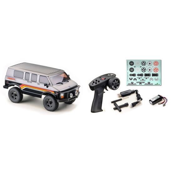 1:18 EVO Crawler Rock Van V2 2-gear gunmetal RTR