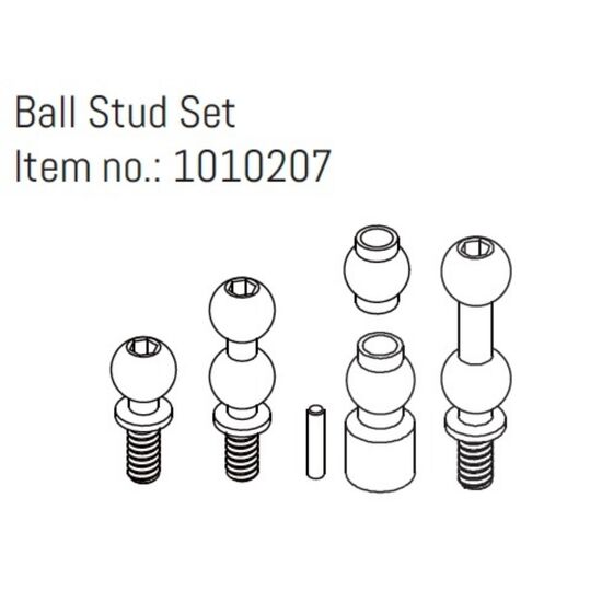 Ball Stud Set - GOAT