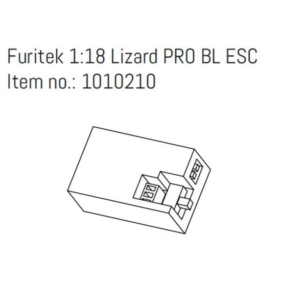 Furitek 1:18 Lizard PRO BL ESC