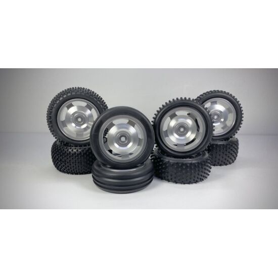 1:10 Aluminium Buggy Wheel Set 4WD front 12mm Hex (2), 5 image