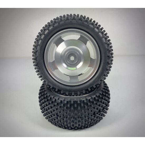 1:10 Aluminium Buggy Wheel Set 2WD rear 12mm Hex (2)