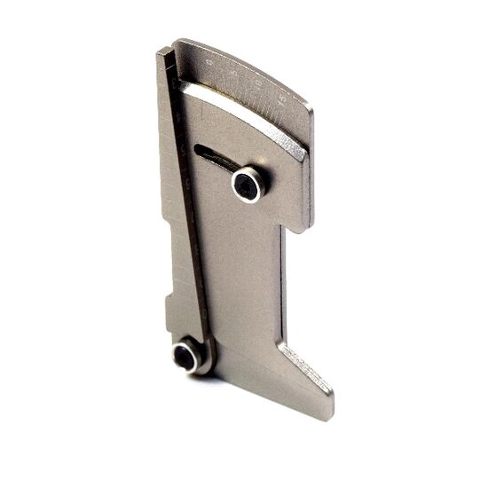 Jauge de carrossage en aluminium