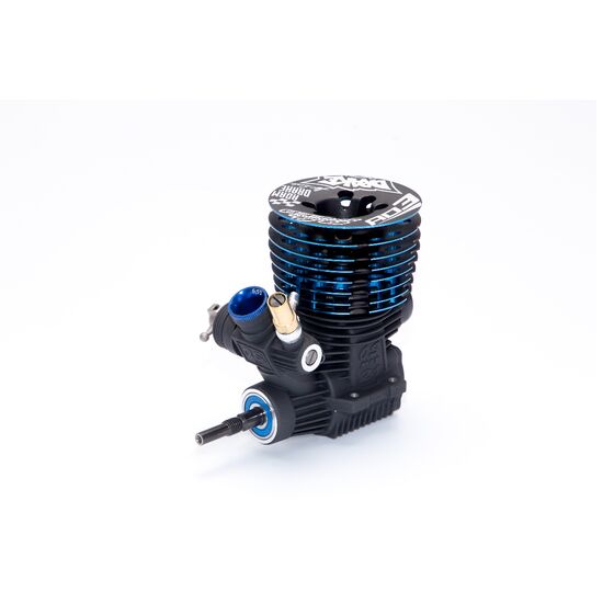 OS Speed B21 Adam Drake Edition 3 Comboset - moteur thermique buggy 1:8 avec échappement TB02, 4 image