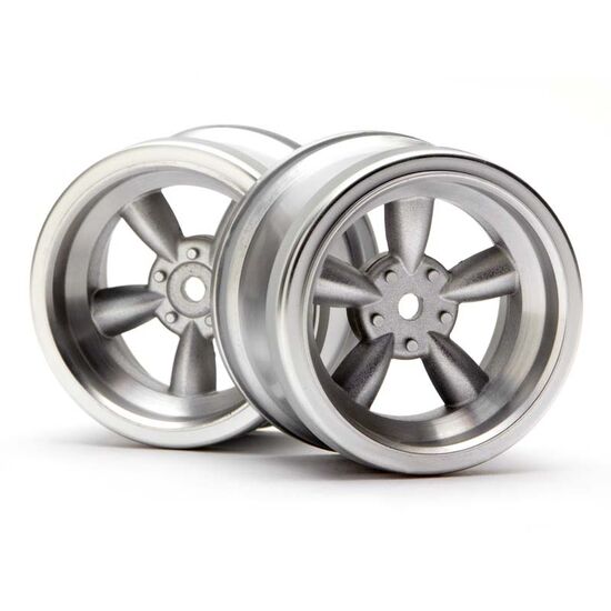 VINTAGE 5 SPOKE FELGEN 31MM (WIDE) MATTE CHROM (6MM OFFSET)