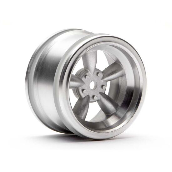 VINTAGE 5 SPOKE FELGEN 31MM (WIDE) MATTE CHROM (6MM OFFSET), 2 image
