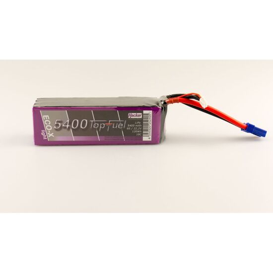 TopFuel LiPo 10C-ECO-X Light 5400mAh 6S/ 252405