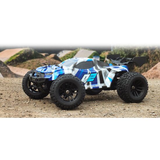 Quantum2 XT 1:10 Stadium Truck - Bleu (Avec radio, batterie non-incluse), 8 image