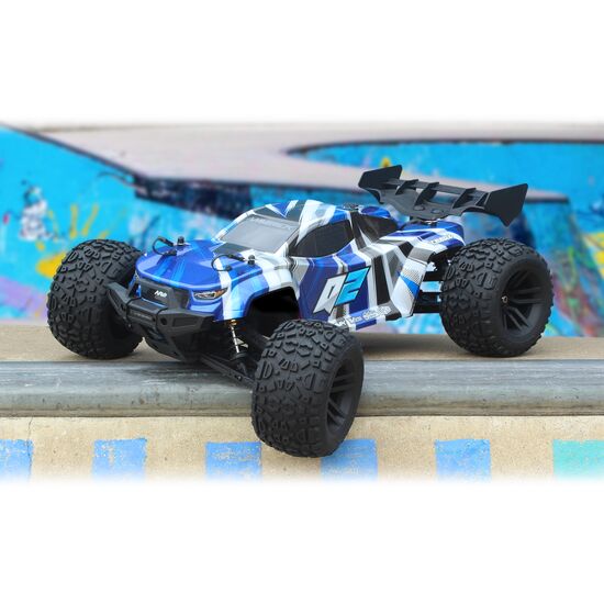 Quantum2 XT 1:10 Stadium Truck - Bleu (Avec radio, batterie non-incluse), 10 image