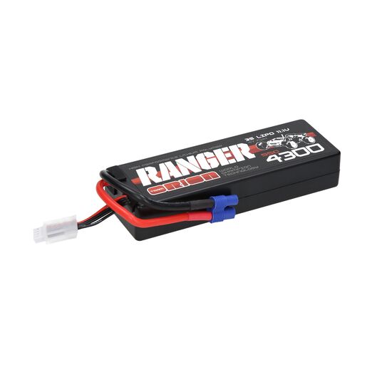 3S 55C Ranger LiPo Battery (11.1V/4300mAh) EC3