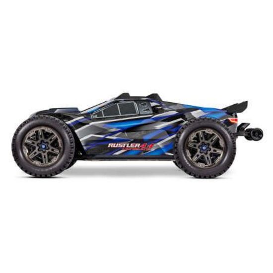 S.TRUCK RUSTLER 4x4 1:10 4WD EP RTR BLUE Ultimate TQi 2.4GHz BRUSHLESS SANS chargeur et SANS accu, 2 image