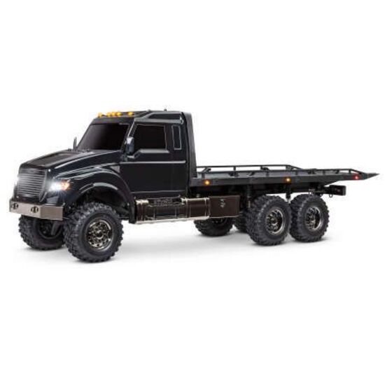 FLATBED TRX-6 TRUCK 1:10 6WD EP RTR ULTIMATE RC HAULER - BLACK SANS chargeur et SANS accu