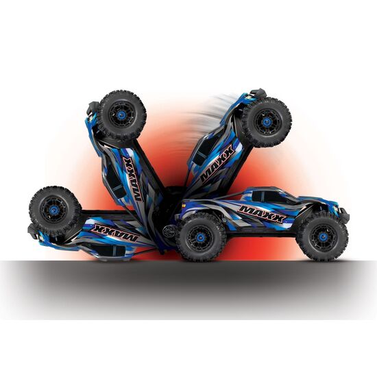M.TRUCK Wide-MAXX 1:10 4WD EP RTR BLUE SANS chargeur et SANS accu, 4 image