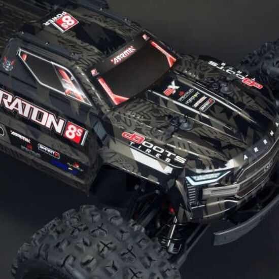 M.TRUCK KRATON EXB 1:5 4WD EP BLACK BRUSHLESS SANS chargeur & accu & ├®lectronique, 3 image
