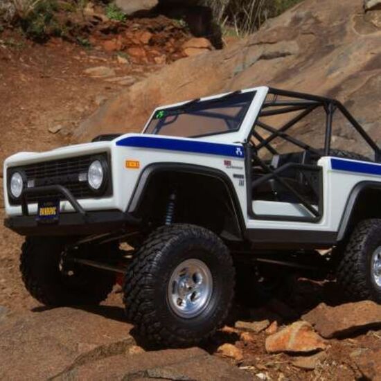 CRAWLER FORD BRONCO 1:10 4WD EP RTR SCX10 III - White SANS chargeur & accu, 2 image