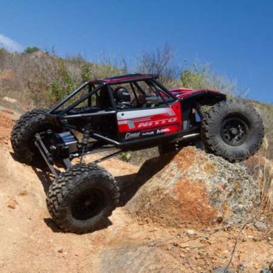 CRAWLER CAPRA 1.9 1:9 4WD EP RTR 4WS Unlimited Trail Buggy - BLACK SANS chargeur & accu, 3 image