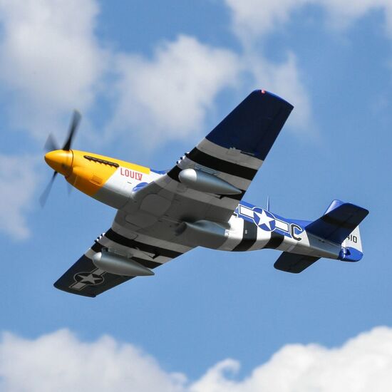 FLIEGER P-51D MUSTANG 1500mm EP BNB m/AS3X, SAFE Select, Smart Technology, 12 image