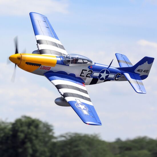 FLIEGER P-51D MUSTANG 1500mm EP BNB m/AS3X, SAFE Select, Smart Technology, 7 image