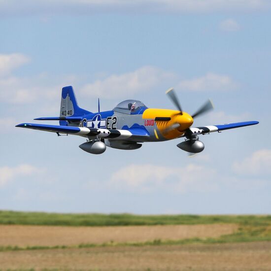 FLIEGER P-51D MUSTANG 1500mm EP BNB m/AS3X, SAFE Select, Smart Technology, 8 image