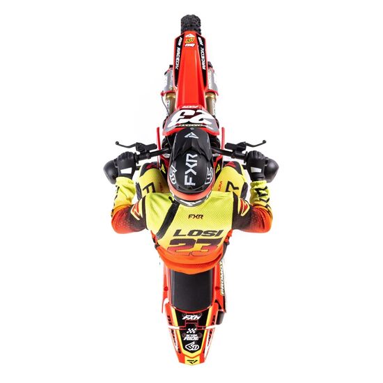 PROMOTO-MX Motorcycle RTR 1:4 EP FXR - RED SANS accu & chargeur, 24 image