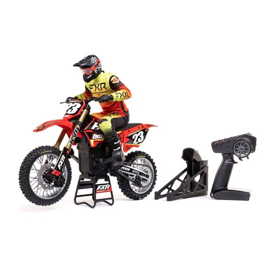 PROMOTO-MX Motorcycle RTR 1:4 EP FXR - RED SANS accu & chargeur, 25 image