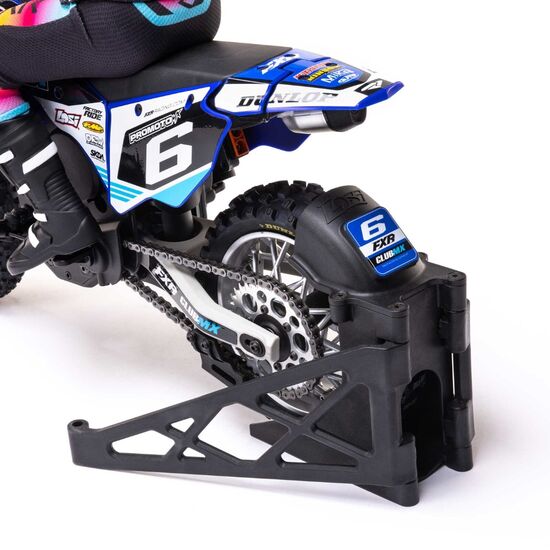PROMOTO-MX Motorcycle RTR 1:4 EP Club MX - BLUE SANS accu & chargeur, 12 image