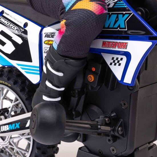 PROMOTO-MX Motorcycle RTR 1:4 EP Club MX - BLUE SANS accu & chargeur, 16 image