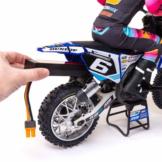PROMOTO-MX Motorcycle RTR 1:4 EP Club MX - BLUE SANS accu & chargeur, 17 image