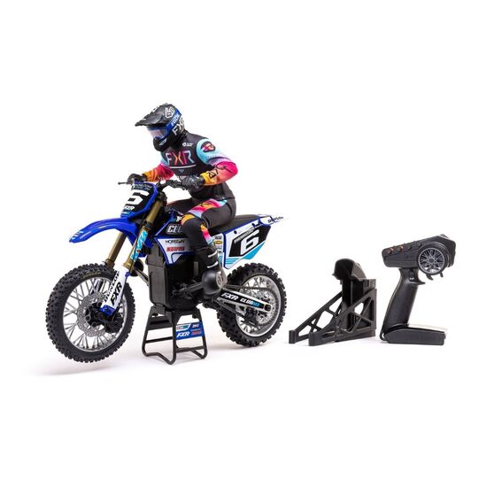 PROMOTO-MX Motorcycle RTR 1:4 EP Club MX - BLUE SANS accu & chargeur, 26 image