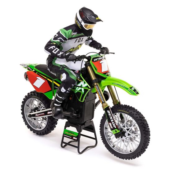 PROMOTO-MX Motorcycle RTR 1:4 EP GREEN AVEC accu & chargeur, 12 image