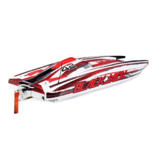 BATEAU BLACKJACK 42"8S 1086mm EP RTR White/Red BRUSHLESS PRIX NET/NET SANS RABAIS, 2 image