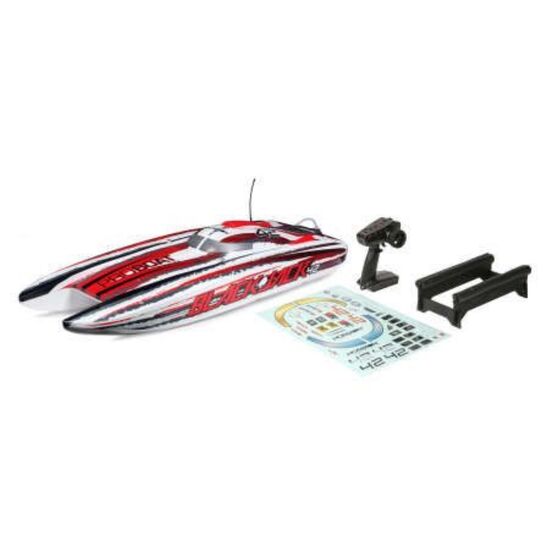 BATEAU BLACKJACK 42"8S 1086mm EP RTR White/Red BRUSHLESS PRIX NET/NET SANS RABAIS, 3 image
