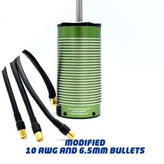 MOTEUR SENSORED 2028 800KV BL 4-POLE - 10AWG - 6.5MM BULLETS