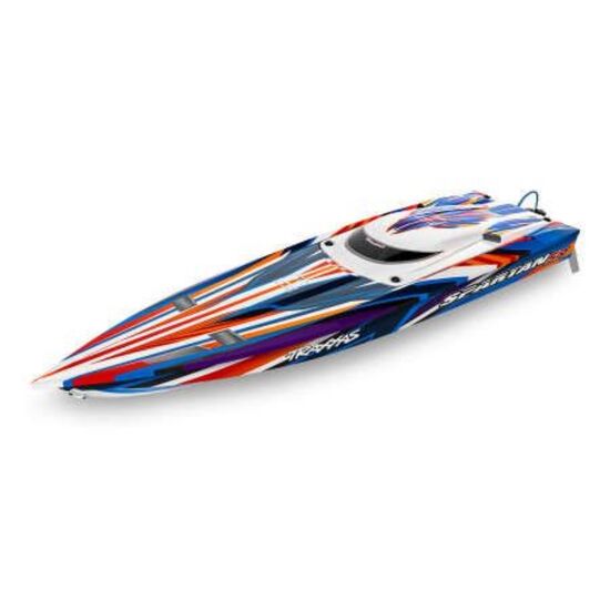 BOAT SPARTAN SR 1037mm 1:10 EP RTR ORANGE TQi 2.4GHz SANS chargeur et SANS accu