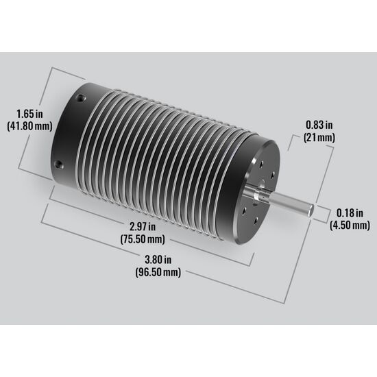Velineon VXL-6s Brushless Power Syst em, waterproof (includes VXL-6s ESC a nd 2200Kv, 75mm motor), 2 image