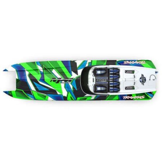 BOAT M41 CAT 1030mm 1:10 EP RTR GREENR TQi 2.4GHz, 3 image