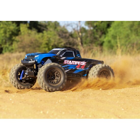 M.TRUCK STAMPEDE 4x4 1:10 4WD EP RTR BLUE BL-2s BRUSHLESS OHNE Ladeger├ñt und OHNE Akku, 15 image