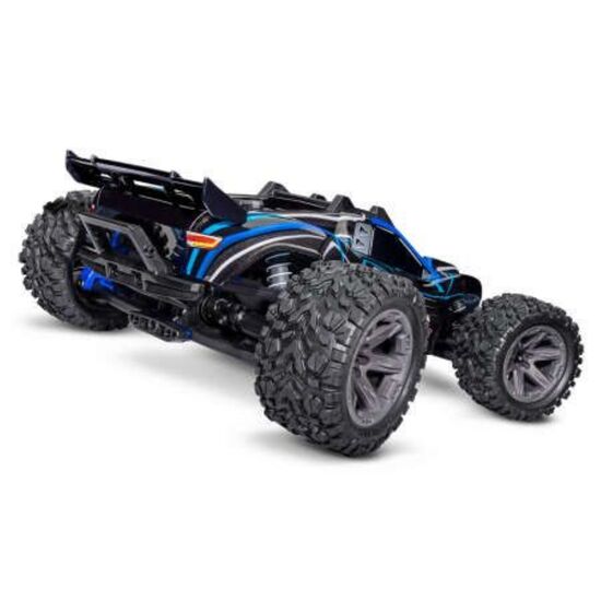 S.TRUCK RUSTLER 4x4 1:10 4WD EP RTR BLUE BL-2s BRUSHLESS SANS chargeur et SANS accu, 3 image