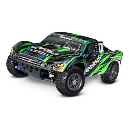 SC.TRUCK SLASH 4x4 1:10 4WD EP RTR GREEN BL-2s BRUSHLESS SANS chargeur et SANS accu
