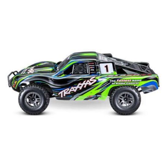 SC.TRUCK SLASH 4x4 1:10 4WD EP RTR GREEN BL-2s BRUSHLESS SANS chargeur et SANS accu, 3 image