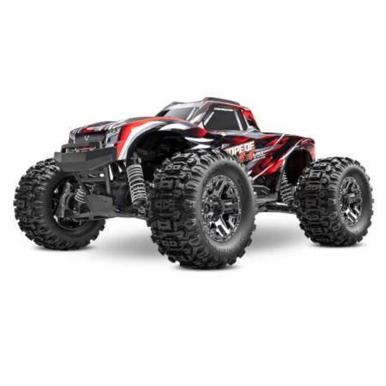 M.TRUCK STAMPEDE VXL 1:10 4WD EP RTR RED TQi 2.4GHz BRUSHLESS SANS chargeur et SANS accu