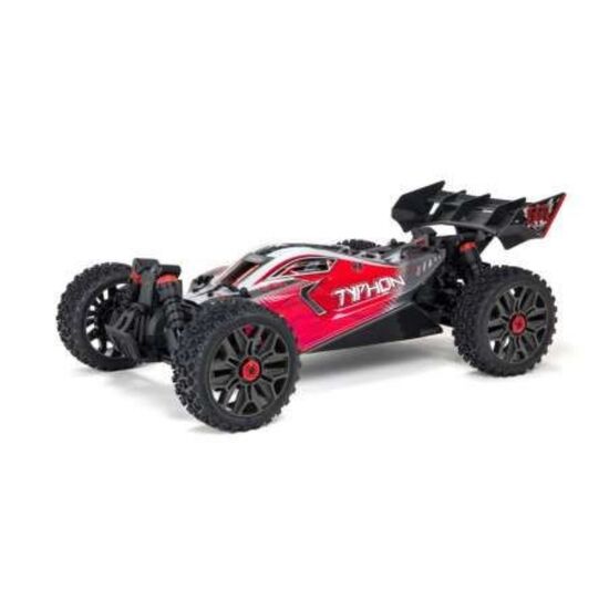 BUGGY TYPHON BLX3S 1:8 4WD EP RTR RED BRUSHLESS SANS accu et SANS chargeur