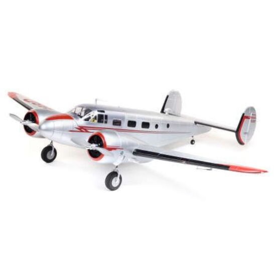 AVION BEECHCRAFT D18 1504mm EP BNB BNF BASIC avec AS3X et SAFE Select