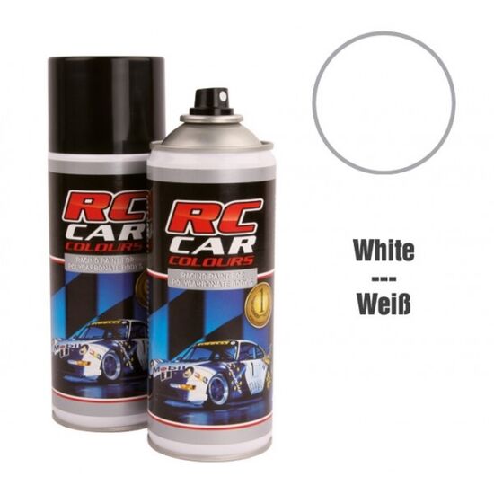 Lexanspray RC CAR Blanc 150 ml