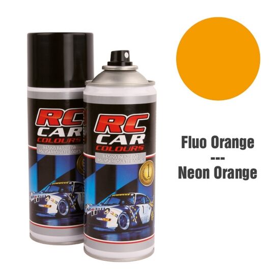 Peinture RC CAR Orange Fluo (Spray 150ml)