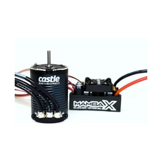 MOTEUR/VARIATEUR 1/10 1406 2200kv /MAMBA X SENSOR. 25.2V WP